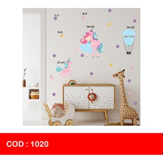 استیکر یونیکورن و دختر